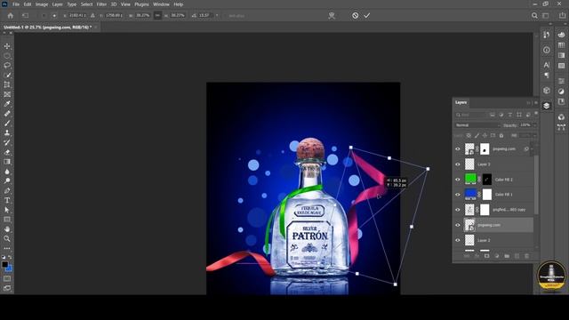 Advertising Poster design In Photoshop || Photoshop Tutorial 2023 смотреть онлайн