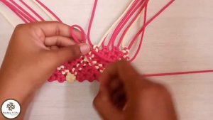 Macrame Mobile Pouch | Macrame Mobile Purse Tutorial | Macrame phone bag