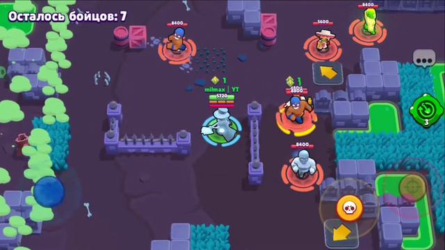 ПОДНЯЛ СВОЙ ПЕРВЫЙ 25 РАНГ НА МОРТИСЕ СЕРЕБРЯНЫЙ МОРТИС НА 25 РАНГ Brawl Stars