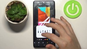 Как рисовать на скриншоте телефона Samsung Galaxy A51 / Как нарисовать стрелку на Samsung Galaxy A5