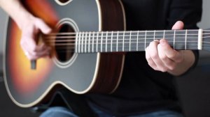 Acoustic Blues (Lightnin' Hopkins Style) - Fingerstyle Acoustic Guitar + Tab