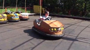 Советский парк. Омск. Парк аттракционов.