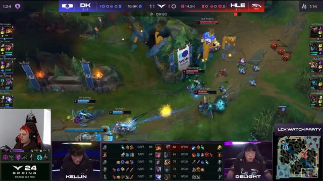 SHOWMAKER VS ZEKA | DK VS HLE | LCK SPRING 2024