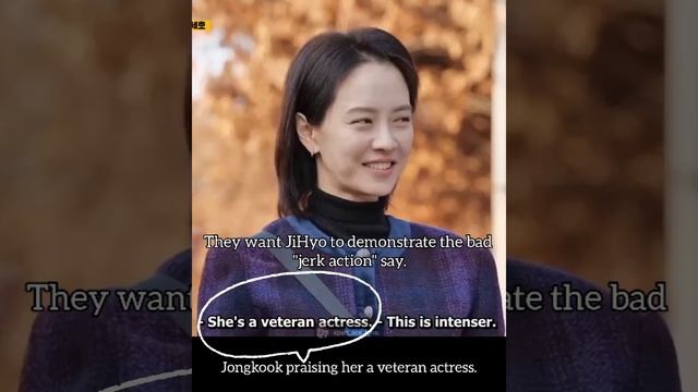 Ep630 Song JiHyo a veteran actress said by Kim Jongkook and Kim Ji Eun was admiring JiHyo acting.