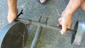 Обзор самодельного плуга часть 1(параметры плуга)