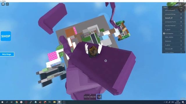 Строю лестницу в небеса в ROBLOX смотреть онлайн