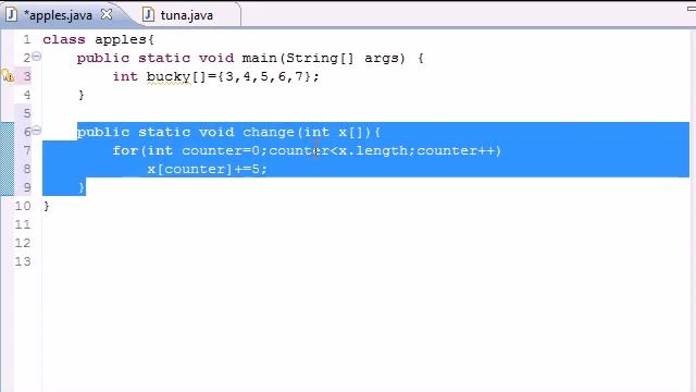 Basic java Arrays in Methods смотреть онлайн