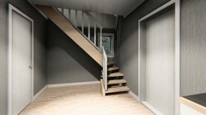 Каркасный дом 6х7,4 с мансардой. Обзор дома