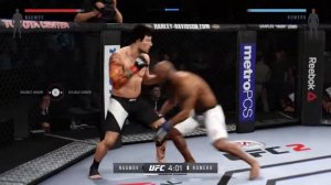 EA SPORTS™ UFC® 2 Карьера смена весовой категории, бой против Ромеро