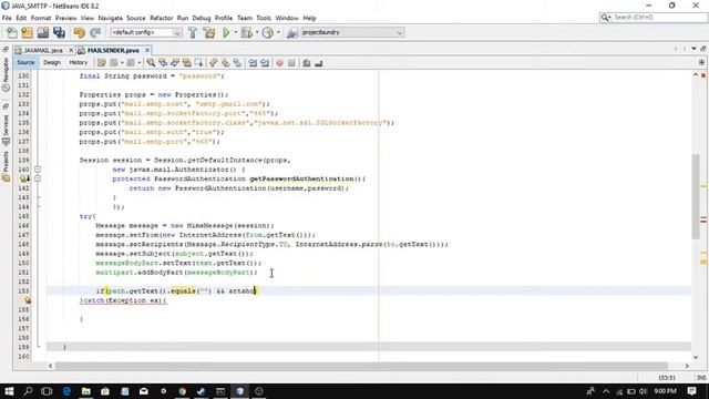 Java Mail With SMTP (Cara Membuat Java Send Mail Menggunakan SMTP) смотреть онлайн