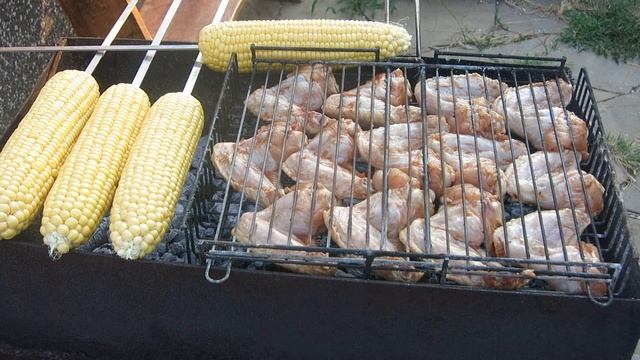 Куриные Крылышки на Мангале! КРЫЛЬЯ НА МАНГАЛЕ НА ГРИЛЕ!