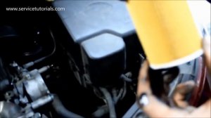 TUTORIAL: how to change / replace oil filter Peugeot 207 1.6 HDI in 10 steps
