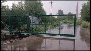 Автоматические откатные ворота для СНТ от ЕМПК