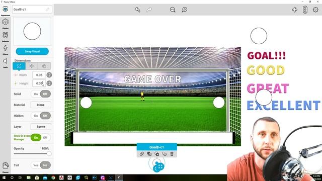 #3 - Goalkeeper Challenge - Ready Maker Video Game Design! смотреть онлайн