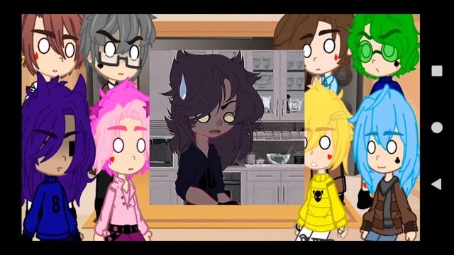 //реакция 13 карт на Тасю и на её ау//