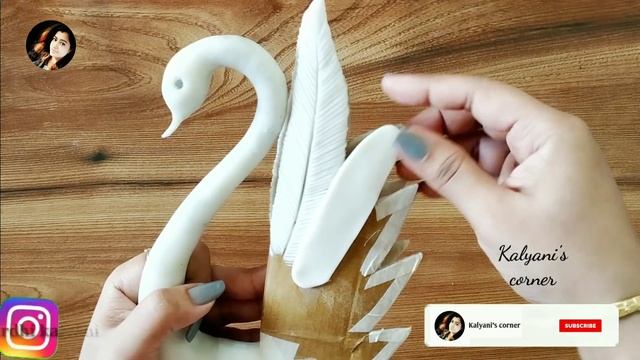 Unique Craft Swan Showpiece Making At Home/Gift item showpiece/plastic bottle craft/diy home decor смотреть онлайн
