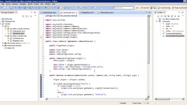 Let's Make a Bukkit Plugin, Episode #3 Block Events смотреть онлайн