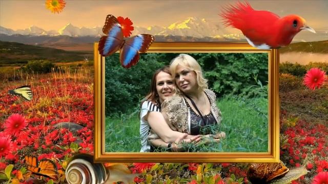 Подарки женщине на день рождения - видео из фото и музыки смотреть онлайн