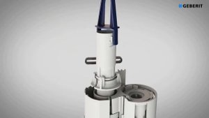 Установка пневмокнопки Geberit Type10 на инсталляцию Geberit. Монтаж сбоку от унитаза