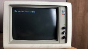 IBM 5150 PC with dual MDA & CGA monitor setup