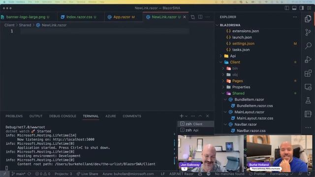 Burke Learns Blazor - Building the Publish and Home pages смотреть онлайн