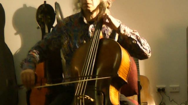 Bach Gavottes from Cello Suite No 5 - Baroque cello