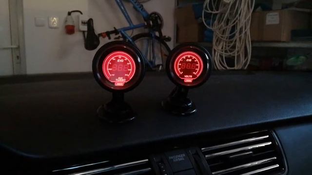 Škoda Rapid 1.2 TSI 77 kW - Prosport Evo přídavné budíky