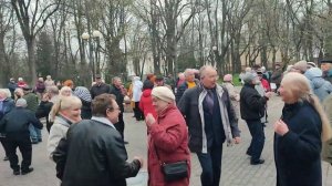 "Ай да Страна"...в Гомельском парке на танцполе...16.04.2023года.