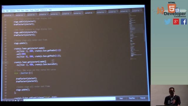HTML5DevConf: Micheal Merchant, "Cross-browser Data Visualization with Canvas"
