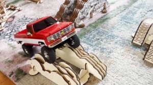 FMS FCX18 Chevrolet K10 rc rtr truck review - a mini crawler with big indoor and outdoor fun.