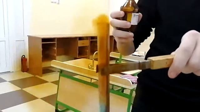 Химический опыт "Лисий хвост" смотреть онлайн