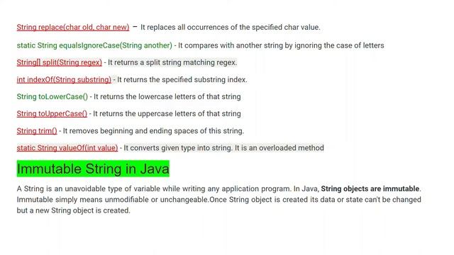 String in Java  #learnjava #java #javaprogram #javafreshers #javaforbeginners #stringinjava #odia