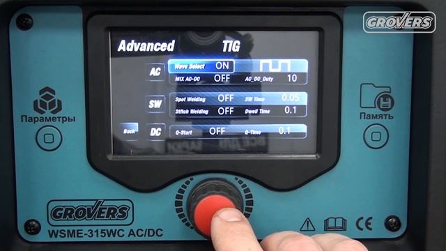 COLD TIG,MIX TIG,AUTO TIG, и многое другое! GROVERS WSME315WC ACDC ОБЗОР часть 1