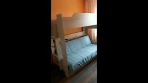 Видеоотзыв о Двухъярусной кровати с диваном (Боровичи Мебель)