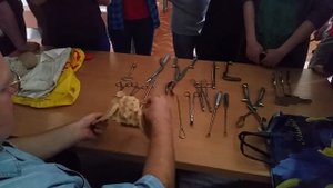 головка в полости таза