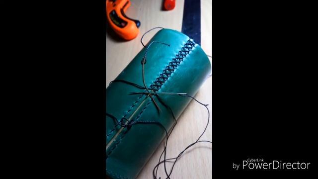 Перетяжка предметов натуральной кожей. смотреть онлайн
