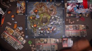 КРОВЬ И ЯРОСТЬ | 5 ИГРОКОВ | Играем в настольную игру с дополнениями (финал)