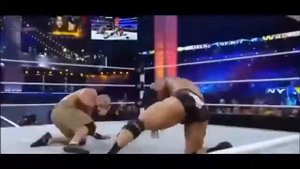 WWE БОЙ ДЖОН СИНА 🆚 БРОК ЛЕСНАР ЖЁСТКО