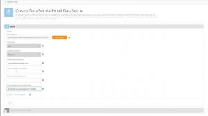 DataSet Via Email Connector
