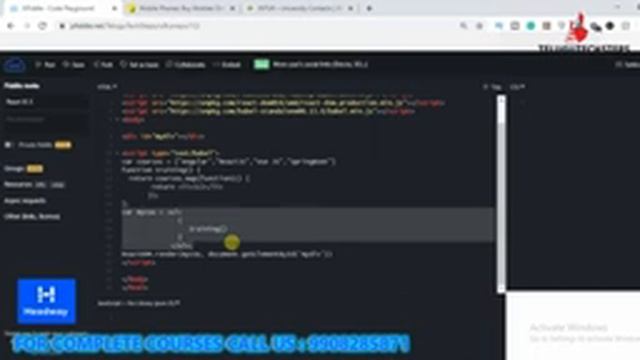 PROGRAMMING WITH & WITHOUT REACT JS | REACT JS IN TELUGU | REACT IN TELUGU
