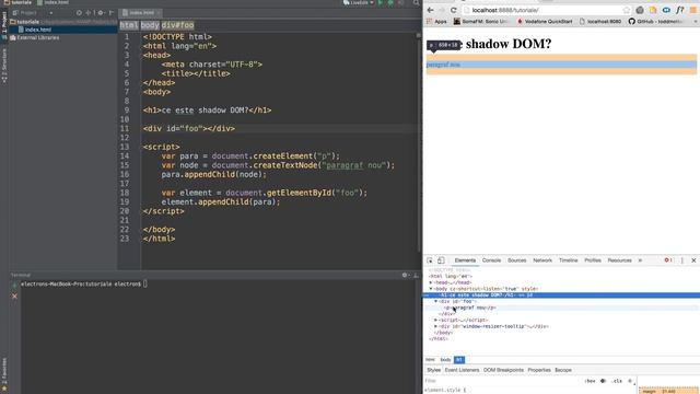 Ce este Shadow DOM - tutorial limba romana