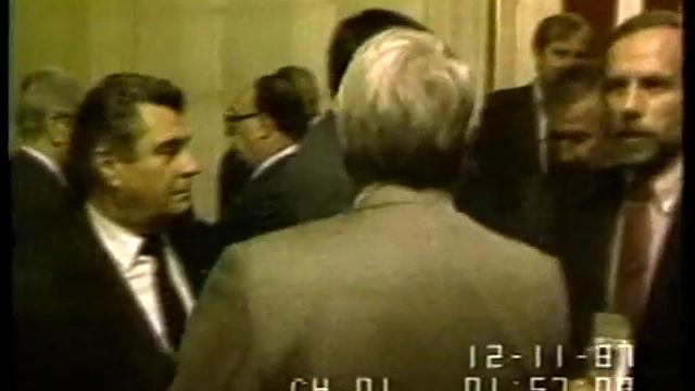 Горбачев и Буш, 10 декабря 1987 г. смотреть онлайн