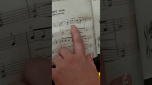 Фортепиано. Произведение "Я на горку шла" для 1 кл.