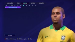 FIFA 21® | Game face Ronaldo fenômeno | Brasil | Pro Clubs