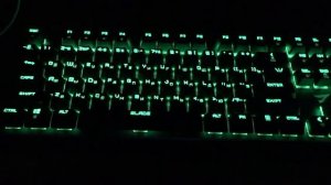Демонстация подсветки клавиатуры ZET BLADE
