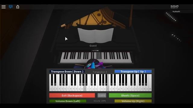 Roblox Piano| Fall Out Boy - Immortals смотреть онлайн