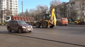 14 12 2018 Ремонт улицы Горького продолжается.