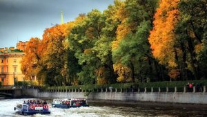 Осенний Санкт-Петербург под вальс Дога (из кинофильма `Мой ласковый и нежный зверь`)