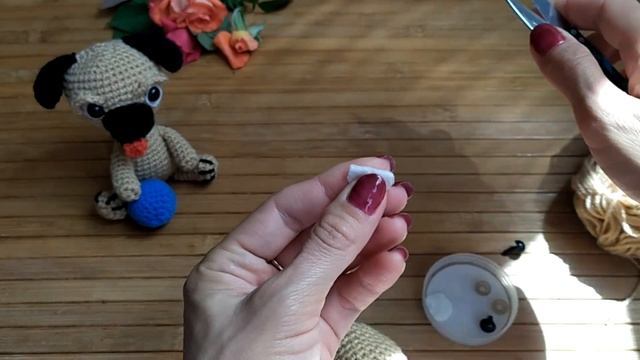 МК Малыш мопс вязаный крючком. Часть 1/ Мопс амигуруми/Amigurumi dog crochet смотреть онлайн
