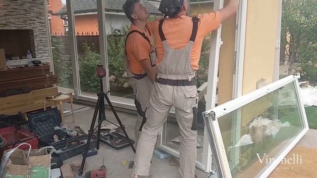 Остекление веранды и террасы складными окнами | Vinchelli